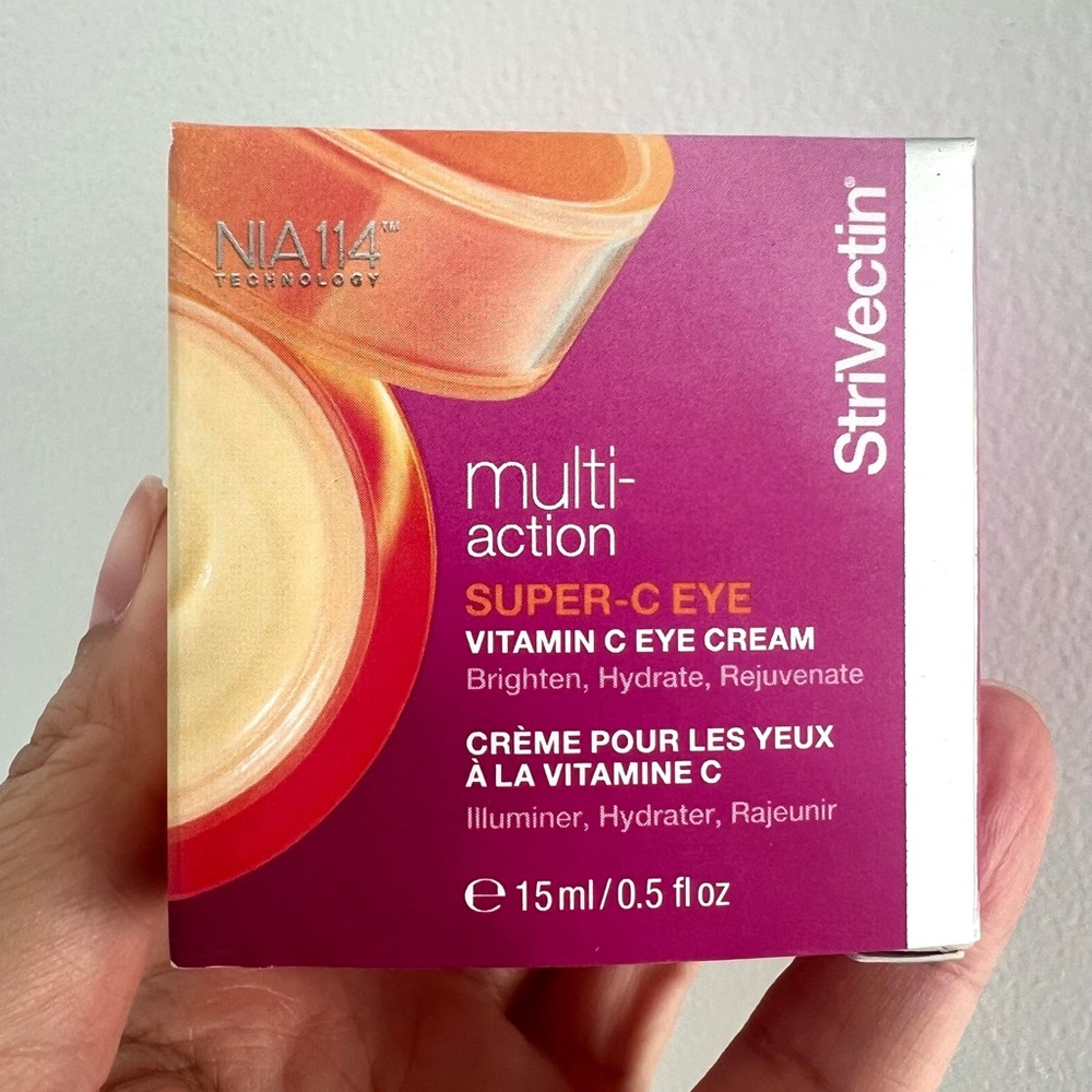 Strivectin super-c eye vitamin C eye cream multi action. New in box full size
